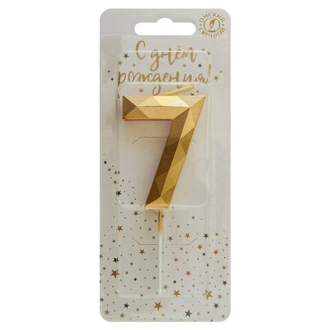 Свеча-цифра 