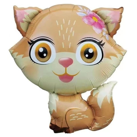 Лисенок с цветком, 69 см