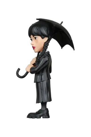 Фигурка Уэнсдей Аддамс с зонтиком из сериала Wednesday