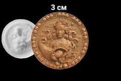 Силиконовый молд Знак зодиака Дева 3 см