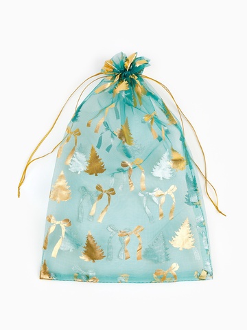 Мешочек органза «Новогоднее настроение», 20*30 см, 1 шт.