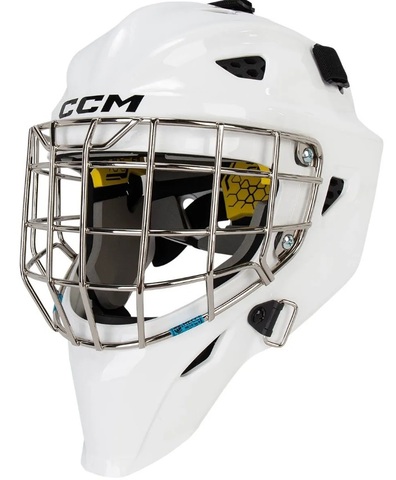 Шлем вратарский CCM AXIS F5 CCE JR белый