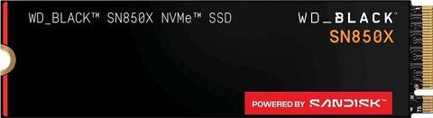 SSD диск WD 8TB WD_BLACK SN850X NVMe PCIe 4.0 SSD