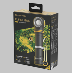 Налобный фонарь Armytek Elf C2 Max USB-C (желтый свет) F10701W