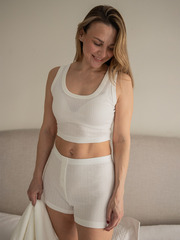 Пижама ажурная женская Mjölk Молочный