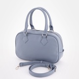 Сумка Саломея 480 гладкий серо-голубой