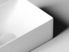 Ceramica Nova Element CN5008 Умывальник подвесной прямоугольный (отверстие под смеситель L), 37.5x21.5, цвет: белый
