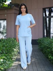 Костюм медицинский женский | Бл-385+Б-137 либерти люкс