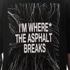Футболка ZRD The Asphalt Breaks black