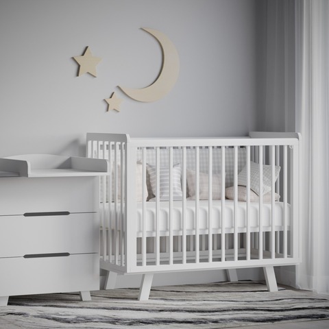 Кроватка детская Incanto Anniken NEW цвет белый/белый