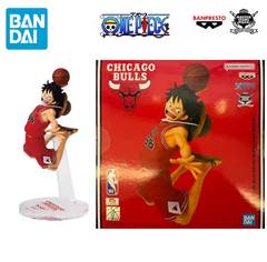 Фигурка Banpresto One Piece х NBA: Monkey D. Luffy (Chicago Bulls)