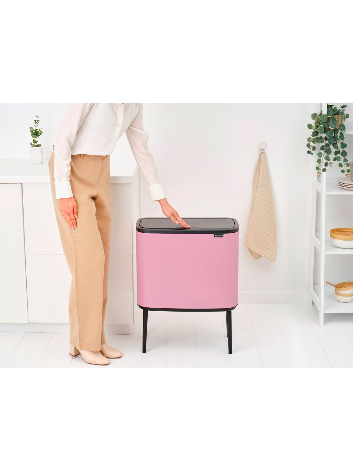 Мусорный бак Bo Touch Bin (11 л + 23 л), Лилово-розовый, арт. 255328 - фото 9