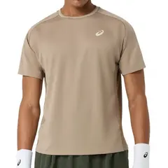 Теннисная футболка Asics Game Short Sleeve - greige