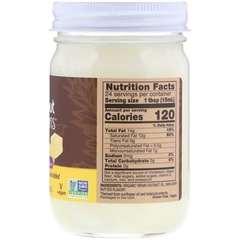 Now Foods, Ellyndale Naturals, Coconut Infusions, безлактозный ароматизатор масла, 355 мл (12 жидк. унций)