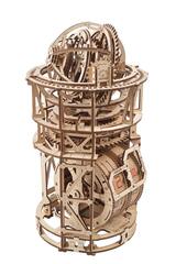 Настольные часы Астроном с турбийоном от Ugears - Деревянный конструктор, сборная механическая модель, 3D пазл