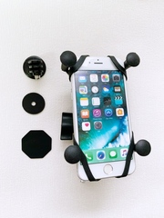 Держатель для телефона в ТРАВЕРСУ мотоцикла (крепление RAM), X-95