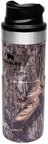 Картинка термостакан Stanley classic 0,47l trigger action 1-hand Country DNA Mossy Oak - 4