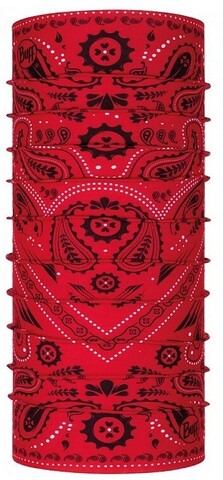 Многофункциональная бандана-труба Buff Cashmere Red N фото 1