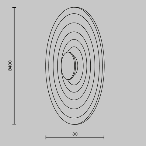 Настенный светодиодный светильник Maytoni Nami MOD400WL-L5W3K