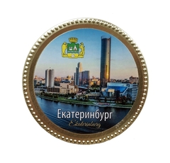 Медаль шоколадная Екатеринбург Е3 Екатеринбург-Сити