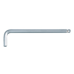 KING TONY (113008M) Шестигранник Г-образный 8 мм, с шаровым окончанием