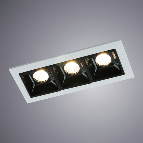 Встраиваемый светильник Arte Lamp Grill A3153PL-3BK