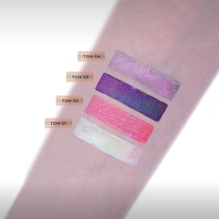LavelleCollection Тени для век жидкие SPARKLE DUOCHROME тон 02