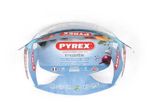 Блюдо для запекания Pyrex Irresistible овальное (30*21 см)