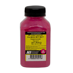 Тонер Hi-Black для HP CLJ Pro M252/MFP M277, Химический, Тип 2.4, M, 60 г, банка