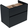 Aquanet 312876 Тумба с раковиной Aquanet Бруклин 70 цв. антрацит матовый (312876)