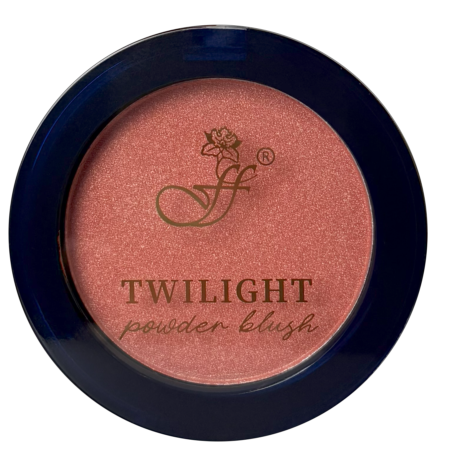 Ffleur B-610 Румяна компактные TWILIGHT POWDER BLUSH тон 01 Warm Coral