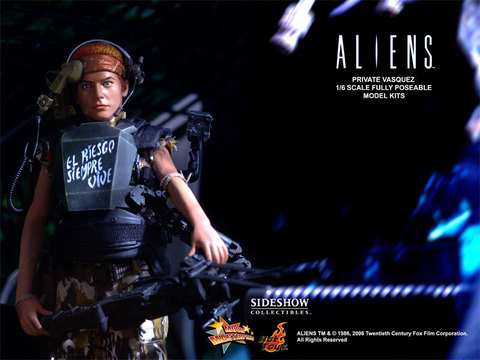 Aliens - USCM Private Vasquez 12 inch model kit