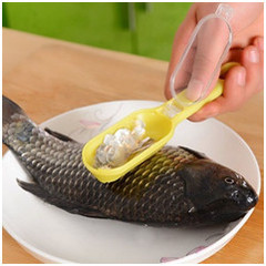 Нож для чистки рыбы Easy Self-Collect Fish Scale Cleaner