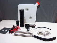 Автономный отопитель салона 12В 5 кВт B2 Чёрно-розовый