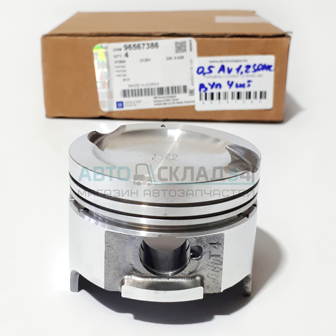 ПОРШЕНЬ 0,5 AVEO 1,2 SOHC GM