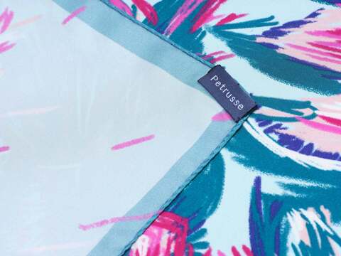 Платок 90х90 Petrusse Lena Soie Aqua