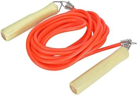 Atlama ipi \ Прыгалки \ Jump rope red wooden