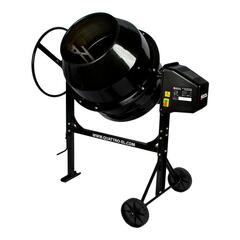 Бетоносмеситель QUATTRO ELEMENTI Gravity 200 (1000 Вт, 200л, 27об/м, замес 119л, полиамидный венец)