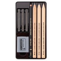 Набор для скетчинга KOH-I-NOOR GIOCONDA 8892, 9 предм, металлическая коробка