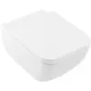 Villeroy&Boch 4626HS01 Унитаз, Villeroy&Boch, Collaro, безободковый, тип установки-подвесной, ширина, мм-375, глубина, мм-560, высота, мм-330, форма чаши-прямоугольная, выпуск-горизонтальный, материал-керамика, сиденье-в комплекте, крепления в компле