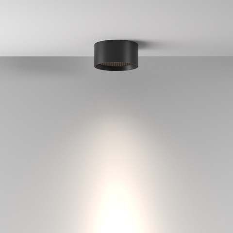 Накладной светодиодный светильник Maytoni Glare C122CL-L7-4K-B