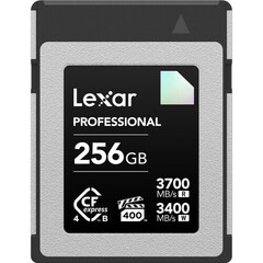 Карта памяти Lexar 256GB Professional DIAMOND CFexpress 4.0 3700/3400/3200 MB/s