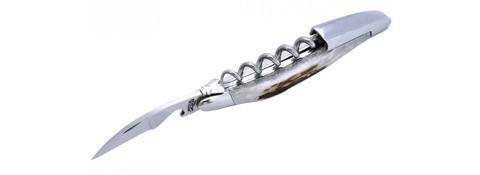 Нож складной 12см Forge de Laguiole SOMMELIERS рукоятка из оленьего рога