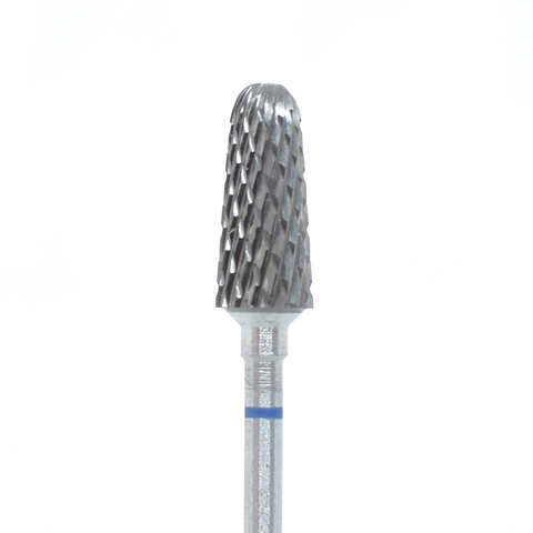 Фреза твердосплавная КМИЗ конус закругленный, синяя