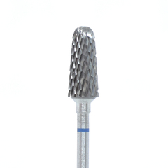 Фреза твердосплавная КМИЗ конус закругленный, синяя