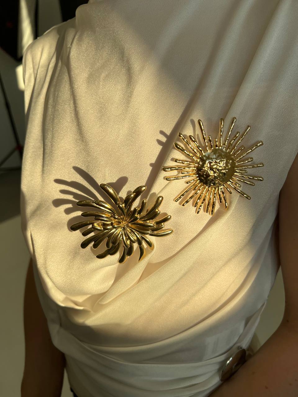 Брошь Chrysanthemum Gold