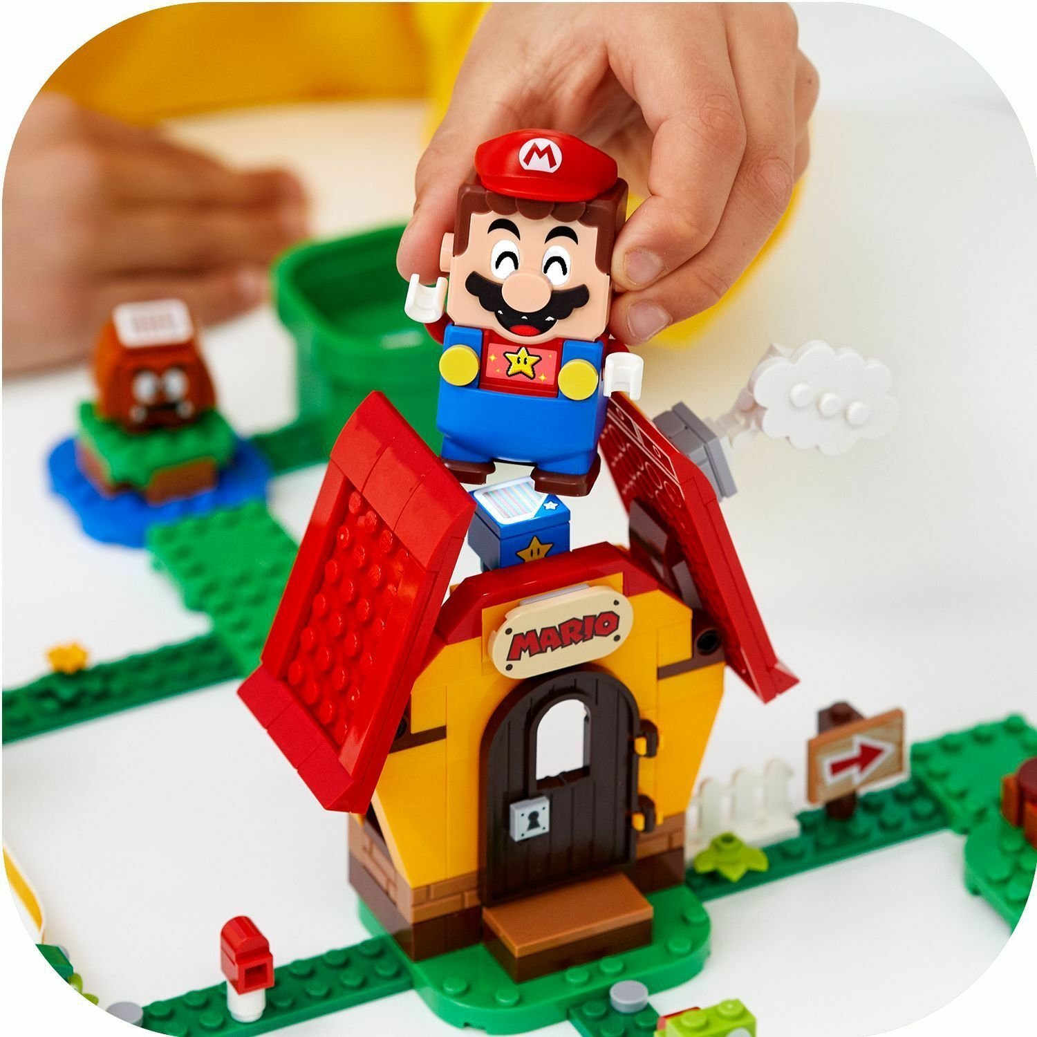 LEGO Super Mario: Дом Марио и Йоши 71367 - купить по выгодной цене |  Интернет-магазин «Vsetovary.kz»