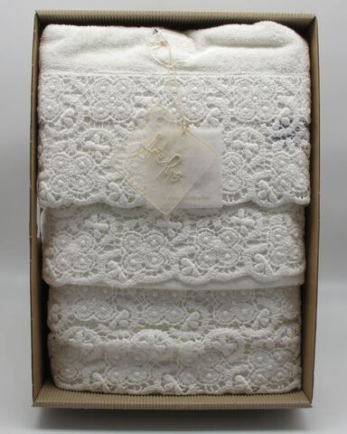 Набор полотенец 3 шт Arte Pura 4.880.PU 900 ваниль