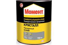 Клей универсальный контактный полиуретановый Момент Кристалл