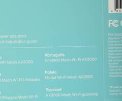 TP-Link Deco X55(3-pack) Домашняя Mesh Wi-Fi 6 система AX3000, до 574 Мбит/с на 2,4 ГГц + до 2402 Мбит/с на 5 ГГц